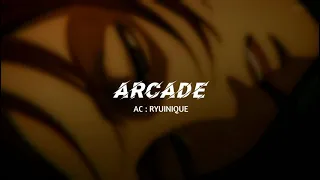 duncan laurence ft. fletcher - arcade // edit audio