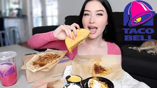 TACO BELL MUKBANG + NEW MENU ITEMS