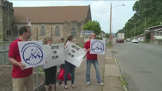 Death of infant found in well sparks protests