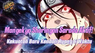 Kirin Otsutsuki Terlalu Kuat! Mangekyo Sharingan Sarada Aktif! Kekuatan Baru Kendali Waktu & Ruang