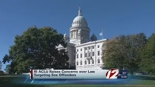 RI ACLU raises concerns over law targeting sex offenders