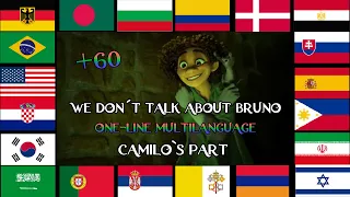 "We don't talk about Bruno" Camilo's part ONE-LINE MULTILANGUAGE +60 Languages / Encanto