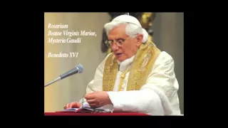 Rosario Intero in Latino di Papa Benedetto XVI