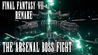 THE ARSENAL BOSS FIGHT - Final Fantasy 7 REMAKE in 4K | No Commentary