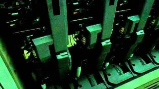 Winding Machine - Malaysia Textile Mill.AVI