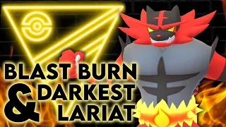 HEAVY DAMAGE! Double Buffed Community Day Incineroar debuts in the Ultra League! |GO Battle League