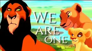 Scar Nala and vitani - We are one [crossover]