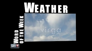 What is virga? | Weather Word of the Week