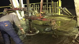 Never seen before!!!! Driller does it all ! ONE MAN CONNECTION!!!   They said it was.IMPOSSIBLE!!!!!