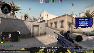 s1mple plays matchmaking with Russian LEMs   csgo