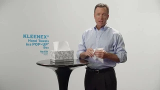 KLEENEX® Hand Towels in a POP UP Box