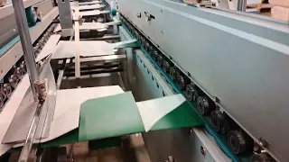 Folder gluer. DGM technofold 800. Crashlock. #6