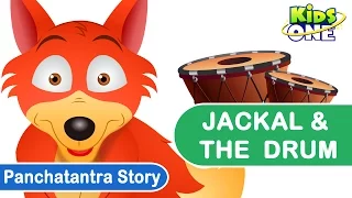 Panchatantra stories | Jackal & The Drum | Moral stories for Kids - KidsOne