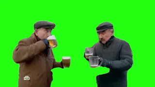 Леонид Каневский и пиво - гринскрин