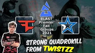 Жесткий КвадроКилл от Twistzz на Нюке, FaZe vs Complexity, BLAST Premier Fall Groups 2021