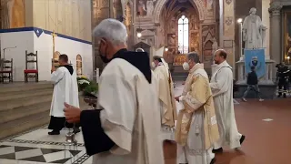 56° Anniversario Alluvione Firenze 1966:S. Messa per le vittime presieduta Cardinale Giuseppe Betori