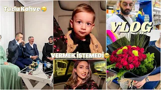 İSTEME GÜNÜ💍 ÇOK SİNİRLENDİRDİ🤬 BÖYLE Bİ GÜNDE BU OLUR MU❗️MARKETE GİTTİK AMA NE ALDIK❓GÜNLÜK VLOG