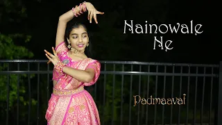 Nainowale Ne | Padmaavat | Dance cover | Nainika