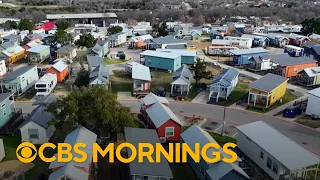 Tiny homes help grow community to combat homelessness