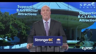 B.C. Premier John Horgan announces $50-million support for major tourism attractions – May 18, 2021