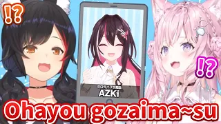 Mio thought AZKi was totally awake, but her voice sounds like... [Hololive/Eng sub]