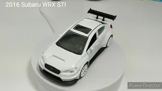 Kinsmart Cars Turntable #24 2016 Subaru WRX STI