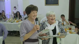 Весёлое поздравление от бабушки на свадьбе
