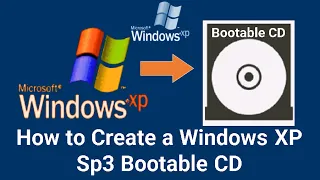How To Make a Windows XP Pro Sp3 Bootable CD with Magic ISO | How to Create a Windows XP Bootable CD