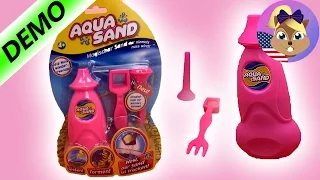 Aqua Sand - Magic Sand That Never Gets Wet! - Does this thing really work?  (english)