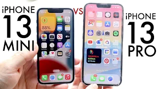 iPhone 13 Pro Vs iPhone 13 Mini In 2023! (Comparison) (Review)