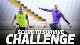 SCORE TO SURVIVE CHALLENGE | Ft. Son, Kane, Eriksen, Lucas, Dier & Aurier!