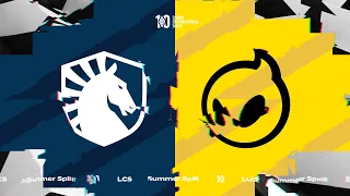 TL vs. DIG - Week 8 Day 1 | LCS Summer Split | Team Liquid Honda vs. Dignitas QNTMPAY (2022)