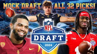 2024 FULL First Round NFL Mock Draft for ALL 32 Picks | B&E Mock Draft Ranks & Reviews