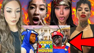 OUR FIRST TIME WATCHING!! RDCworld1 "VIDEO GAME HOUSE 6" REACTION!!!