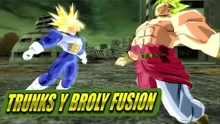 Trunks and Broly Fusion potara | DBZ Budokai Tenkaichi 3 ZhiendZ