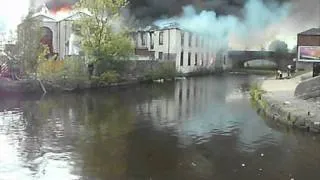 Fire at the Mill- Rochdale 25th May 2011