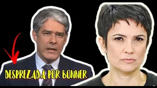 Bonner, ao vivo, D£SPREZA Sandra Annenberg e Publico Se R£VOLTA Com Atitude do Apresentador