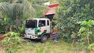 New Project To Clear Land In KOMASTU Dozer Village With 5 Tons Of Land Truck