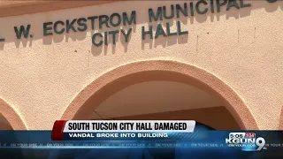 Man breaks into South Tucson City Hall, steals wine, leaves prescription bottle