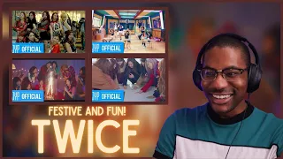 TWICE | 'Like OOH-AHH', 'SIGNAL', 'Merry & Happy', 'The Best Thing I Ever Did REACTION | All smiles!