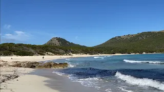 Cala Agulla  💛 Update Cala Ratjada 🌴  Traumstrände Mallorca 🇪🇸💛 17° Sonne & blauer Himmel Top💙