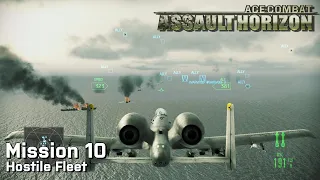 Ace Combat Assault Horizon: Mission 10 - Hostile Fleet (Ace Difficulty)