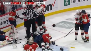 Rough stuff from the Florida Panthers vs Ottawa Senators game