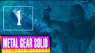 Metal Gear Solid: The Twin Snakes Walkthrough - Sneak In Shadow Moses  [4K@60FPS Hard Difficulty]