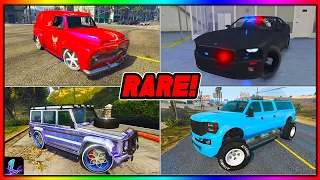 *SOLO* How To Get ALL Rare Cars In GTA 5 Online! (All Rare Car Locations Guide)