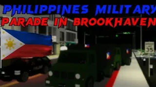 Philippines Military Parade In Brookhaven 🇵🇭