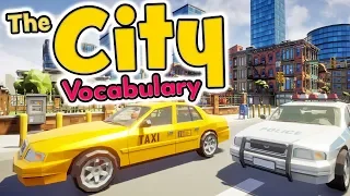 The city in English for kids - Vocabulary of the city