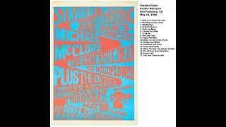 Grateful Dead   Avalon Ballroom San Francisco, CA   May 19, 1966 Tracks 1-15