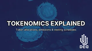 Tokenomics Explained: Token allocations, emissions & vesting schedules [Token Distribution Template]