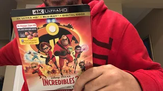 Incredibles 2 4K Ultra HD Blu-Ray Unboxing